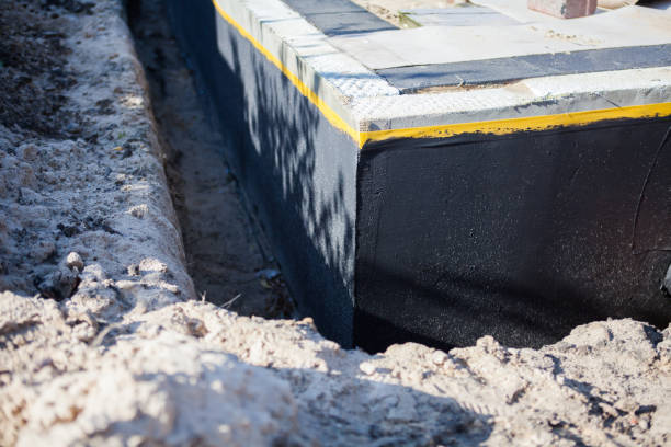 Professional Interior Drainage System technician working in Black Creek, WI